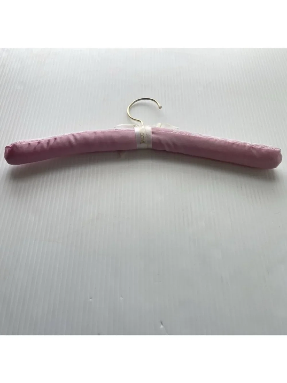 Jacqueline Ferrar Lace Clothing Hanger Padded Pink Bridal Wedding Dress Lingerie